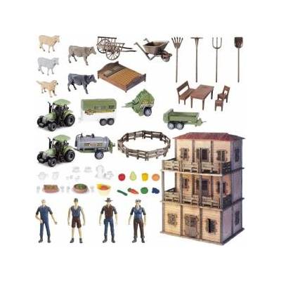 Maksik Large farm set with farmers cottage DIY