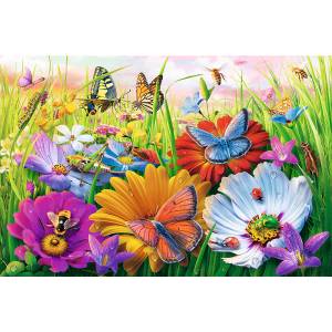 Trefl - Puzzle Insects in the Meadow - 300 piese
