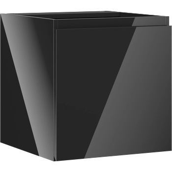 Mexen Orio шкаф за баня под мивка 45 см, 1 врата, черен гланц - 91A11-04547-1-BF70 (91A11-04547-1-BF70)