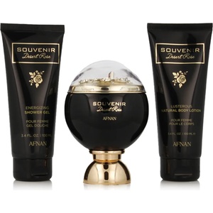 Afnan Souvenir Desert Rose комплект за жени Eau de Parfum 100 ml + Душ гел 100 ml + Лосион за тяло 1