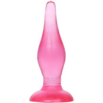 Анален плъг със заострен връх, 13, 8см. - Butt Plug Pink (DEBRA00883)