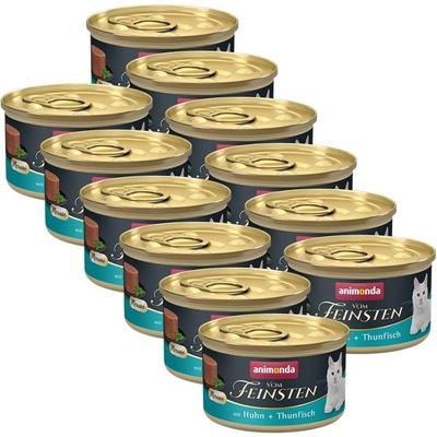 Animonda Vom Feinsten Cat Adult kura a tuniak 12 x 85 g