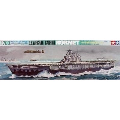 Hornet Tamiya 77510 USS Aircraft Carrier 1:700
