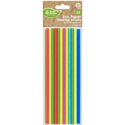 GoDan EKO papírová brčka barevná 24 ks – Zbozi.Blesk.cz