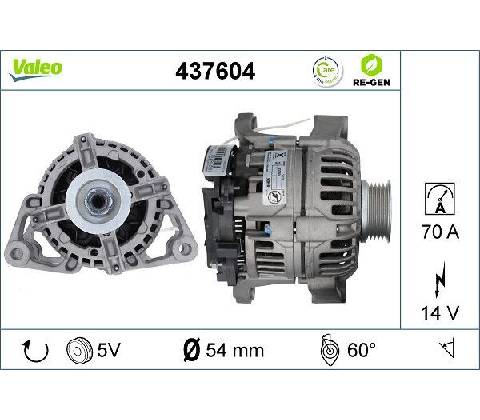 Generátor VALEO 437604