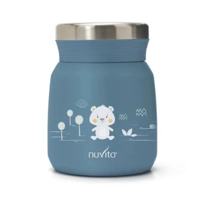 Nuvita Контейнер за храна 4471 Nuvita 300мл, Powder Blue, (17330) (NU-PPCP0050)