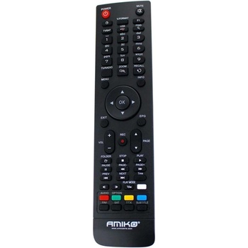 Diaľkový ovládač AMIKO shd8240, hd8300, shd8150, shd8140, shd8320, shd8330, shd8340, hd8200, mini HD, Impulse, Neo T2/C