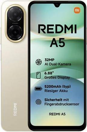 Xiaomi Redmi A5 4GB/128GB Sandy Gold od 99 € - Heureka.sk