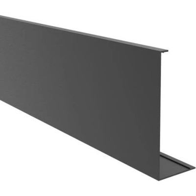 Hahn Steel Krycí lišta pro profil, boèní, 2500mm, elox - èerná – Hledejceny.cz