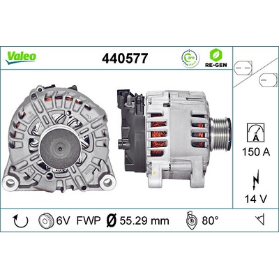 Alternátor VALEO 440577