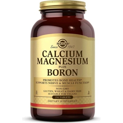 Solgar Calcium Magnesium plus Boron 250 tabliet