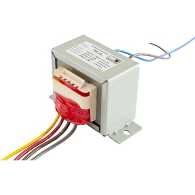 Transformátor 50VA/80VA 230VAC, 3 výstupy 16V/18V/20V AC - 50VA