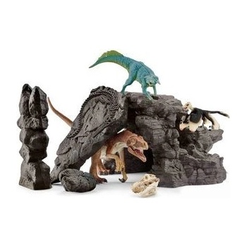 Schleich 41461 sada jaskyňa s dinosaurami