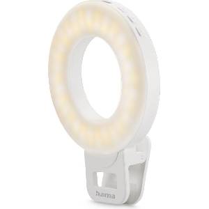 Hama LED Ринг Лампа "ToGo", 3 режима, презареждаема, USB-C (HAMA-04674) - cybertrade