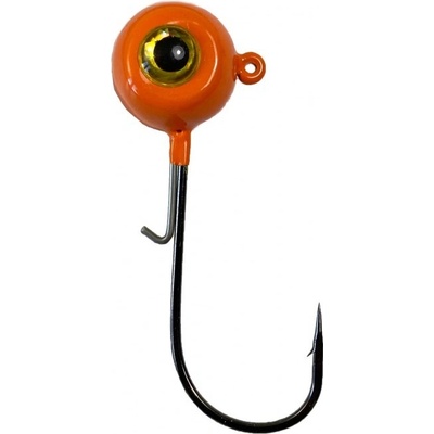 Harton jigová hlava Eyehead oranžová vel.2 11g