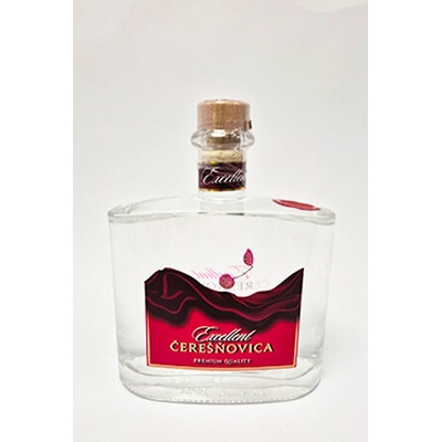 Samaria Ovocný Liehovar Čerečňovica Excellent 52,5% 0,5 l (čistá fľaša)