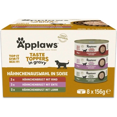 Applaws Taste Toppers Gravy 8 x 156 g