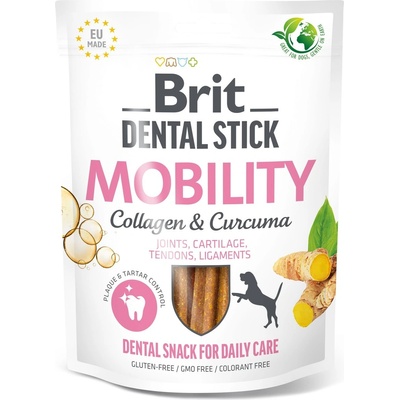 Brit Dental Stick Mobility Curcuma & Collagen 251 g