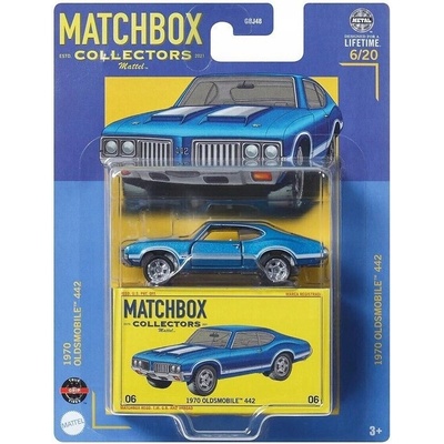 Matchbox Collectors 1970 Oldsmobile 442 modré