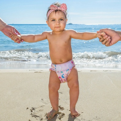 Freds Swim Nappy Ružové kg
