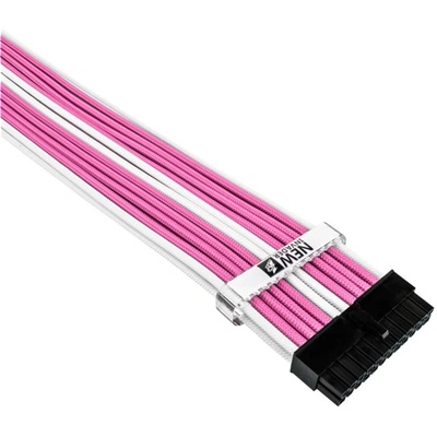 1stPlayer комплект удължителни кабели Custom Modding Cable Kit Pink/White (PKW-001)