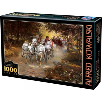 Image 1 of D-Toys - Puzzle Kowalski: Country Wedding - 1 000 piese