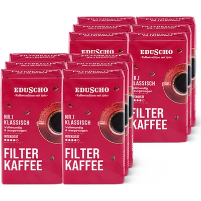 Eduscho Filterkaffe Nr. 1 klassisch 12 x 0,5 kg