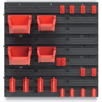 Kistenberg Стена за инструменти 39, 5 x 39, 5 cm + 4 кутии и дръжки (KOR9)