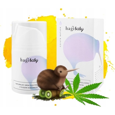 HAGI Baby Prírodný krém pod plienku 50 ml