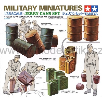 Tamiya Jerry Cans Set 1: 35
