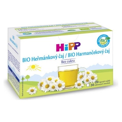 Hipp čaj Sáček.bio Heřmánkový čaj 20 x 1,5 g