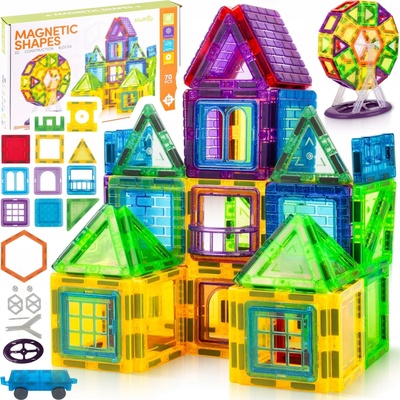 MalPlay 3D Magnetic Tiles 70 ks