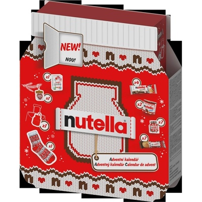 Nutella Adventný kalendár 528g