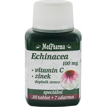 MedPharma Echinacea 100 mg + vit.C + zinek 37 tablet