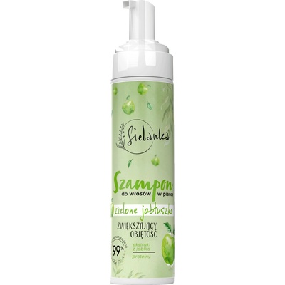 Sielanka Zelené jablko penivý šampón na zväčšenie objemu 200 ml