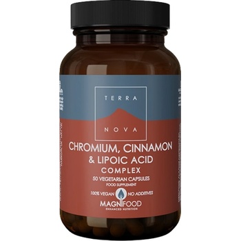 Terranova Chromium, Cinnamon & Lipoic Acid [50 капсули]