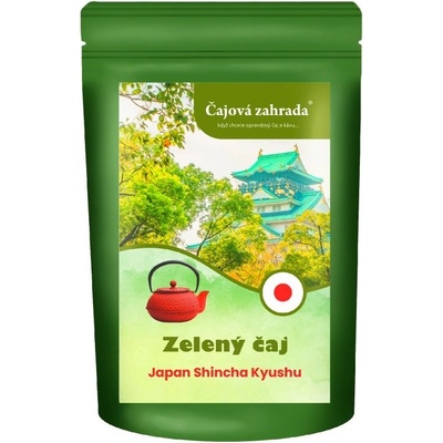 Čajová zahrada Japan Schincha Kyushu BIO zelený čaj 50 g