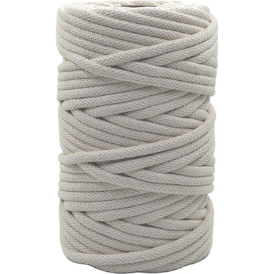RADKAR šňůry na šití 8mm Natural - 50m rolka