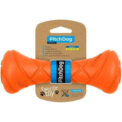 PitchDog Hračka pěnová činka oranžová