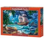 Castorland Puzzles 1500 First Night on New Land CASTOR