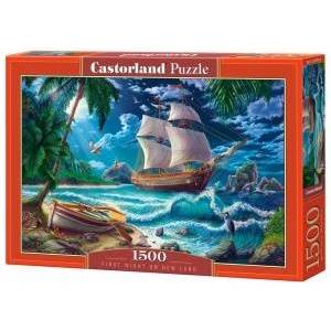 Castorland Puzzles 1500 First Night on New Land CASTOR