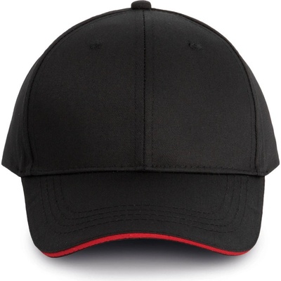 Kariban WKP145 6 panelová COT20145W81499-black/red Černá/červená
