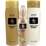 Doori Комплект Златен еликсир - Шампоан, Балсам и Серум, 2 х 200 + 145 ml - ozone