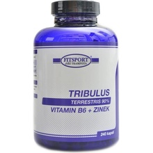 FitSport Nutrition Tribulus Terrestris 90% + Vitamin B6 + Zinc 240 kapsúl