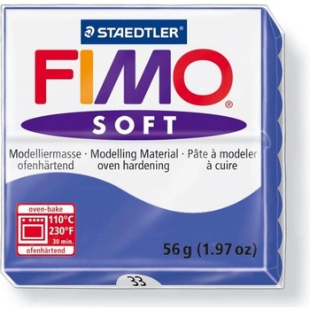 Fimo Staedtler Soft tmavě modrá 56 g