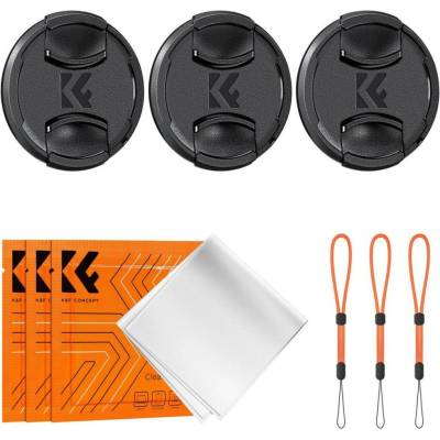 K&F Concept sada krytek objektivu 72 mm 9 v 1