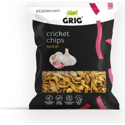 Grig Cvrčie čipsy Cesnak 70 g