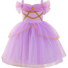 EXCELLENT Rozprávkové s výšivkou fialové 110 Princess
