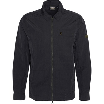 Image 1 of Barbour International Риза с дълъг ръкав Barbour International Men's Inline Cotton Long Sleeve Overshirt - Black BK11