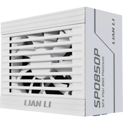 Захранване Lian Li SP850P White, 850W, Active PFC, 80 Plus Platinum, 92mm вентилатор (G9P.SP0850P.W000.EU)